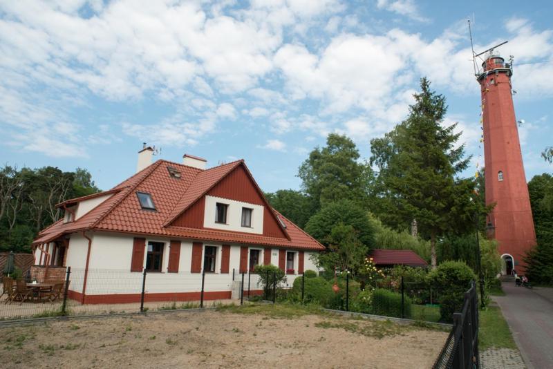 Zabytkowy Dom Latarnikow Hel Esterno foto
